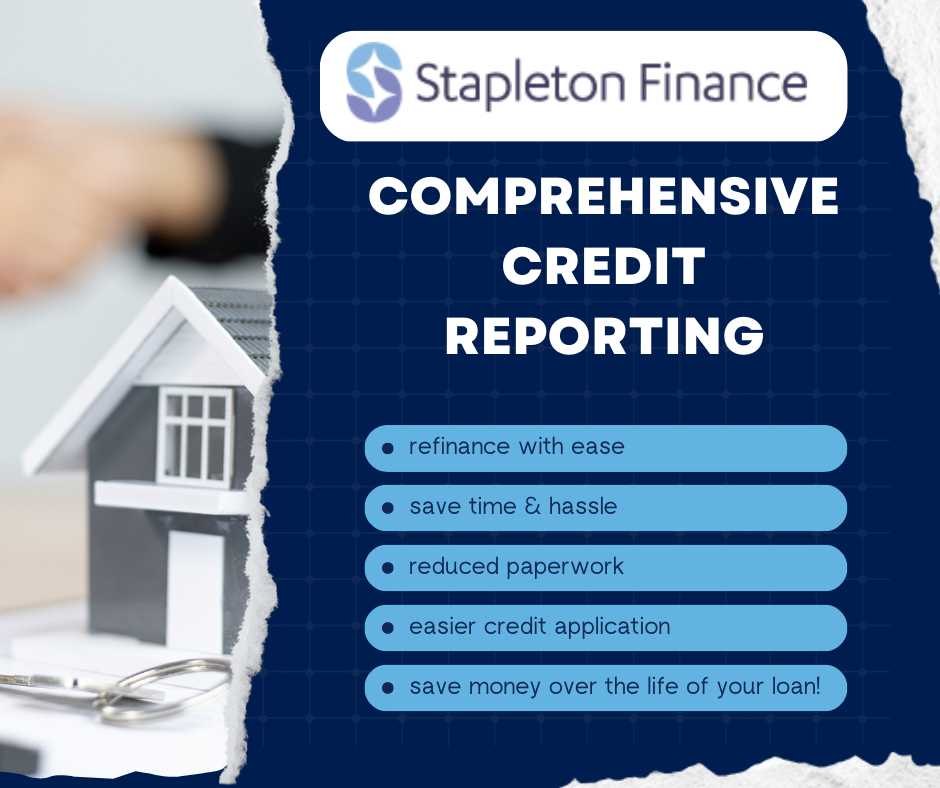 Graphic for comprehensive credit reporting