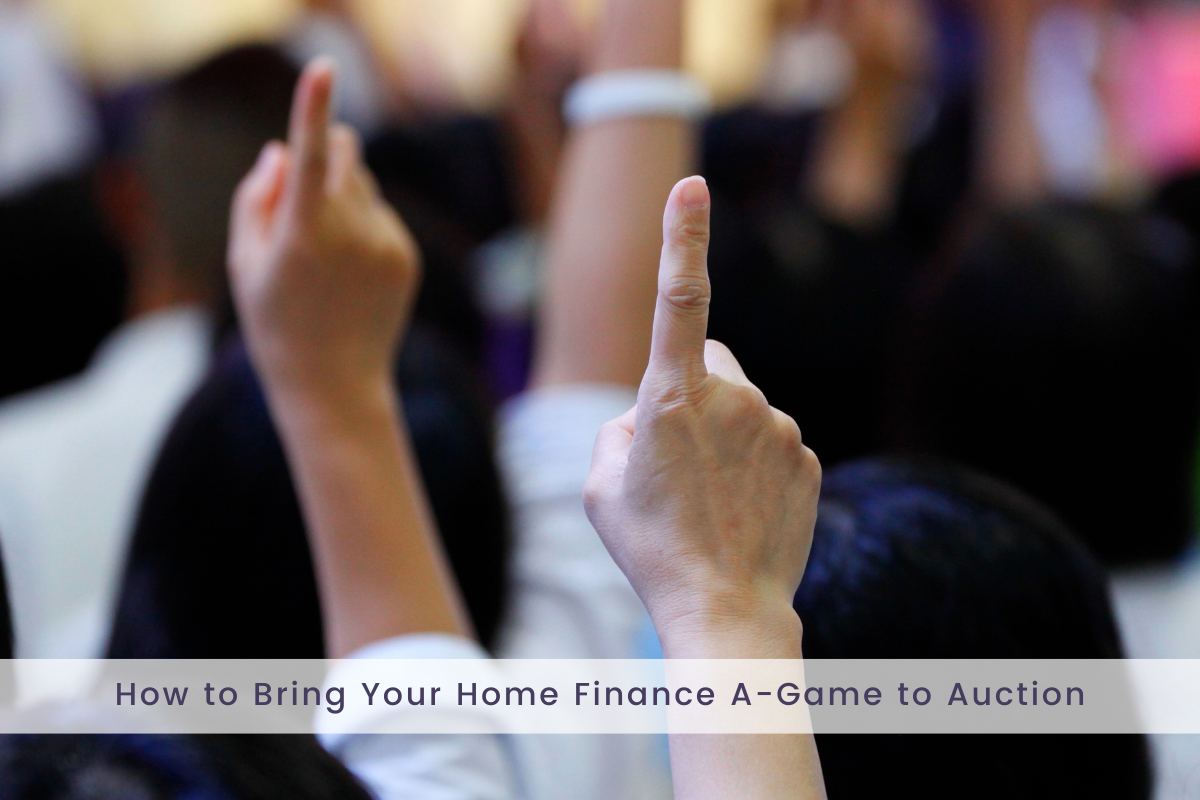image of hands reaching into the air with fingers pointing up for home finance for auction
